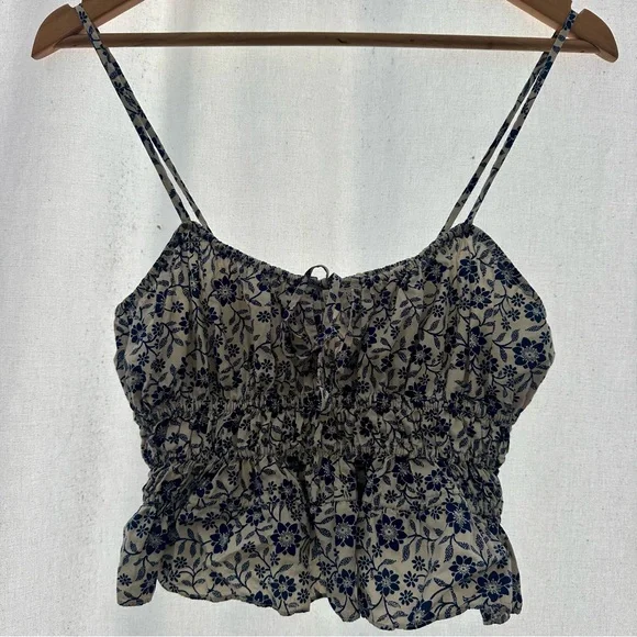 Doen Black and White Floral Camisole - Picture 5 of 6